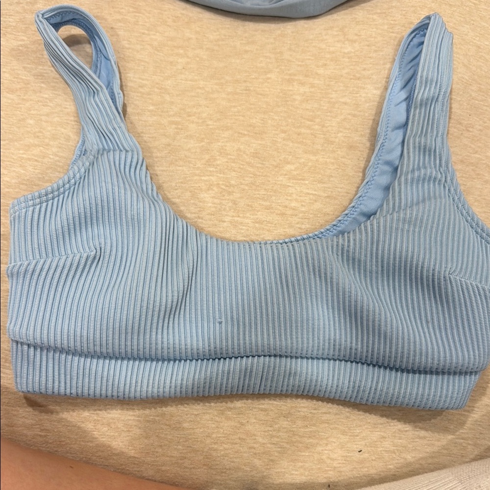 Hollister Sky Blue Swim Top